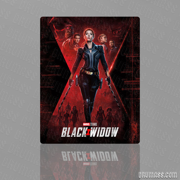 Front Cover Magnet for Black Widow Steelbook