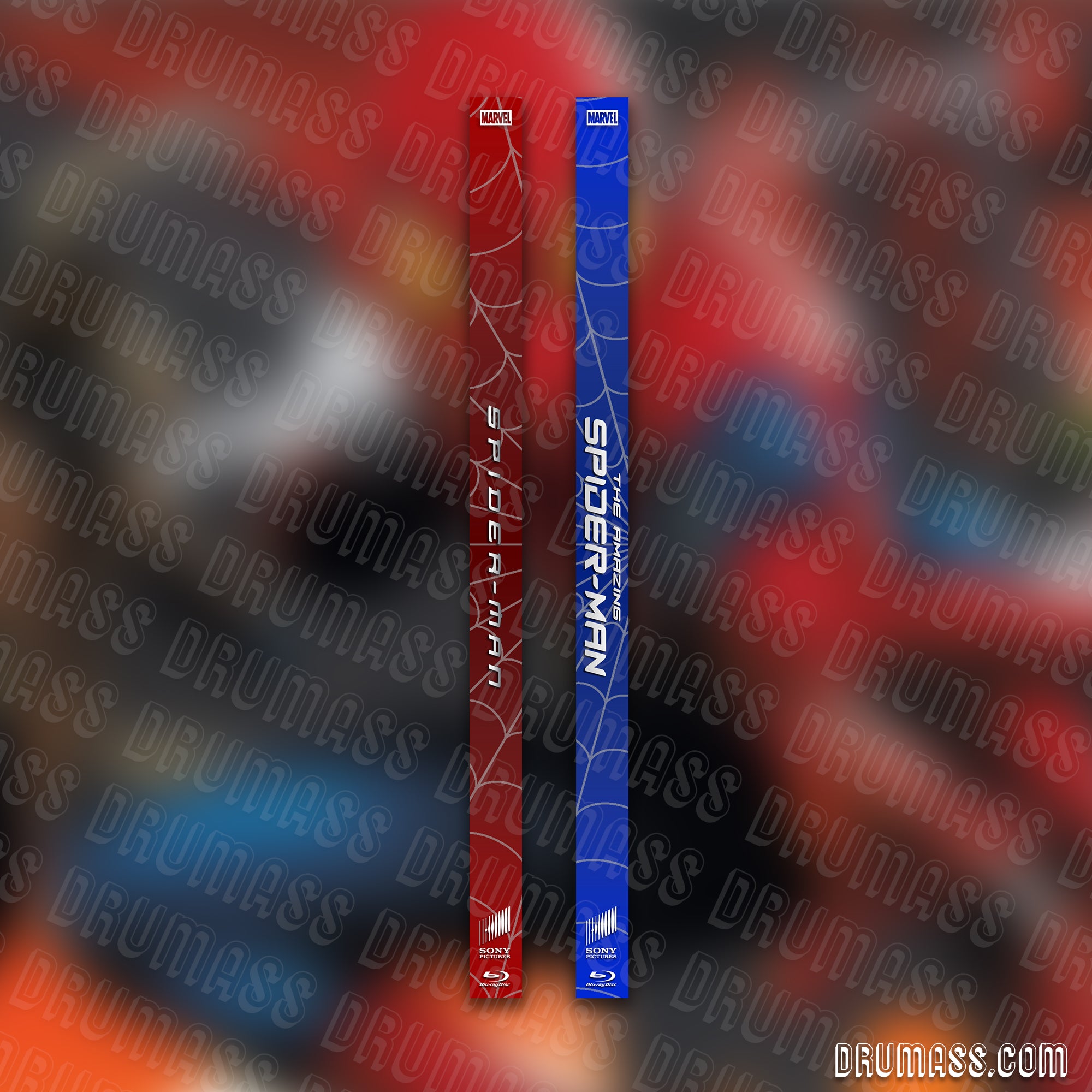 Spine magnets with title for Spider-Man Legacy Steelbooks [DARK] – Drumass