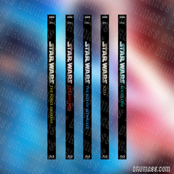 Spine Magnets with Title To Match Original FOX Star Wars steelbooks