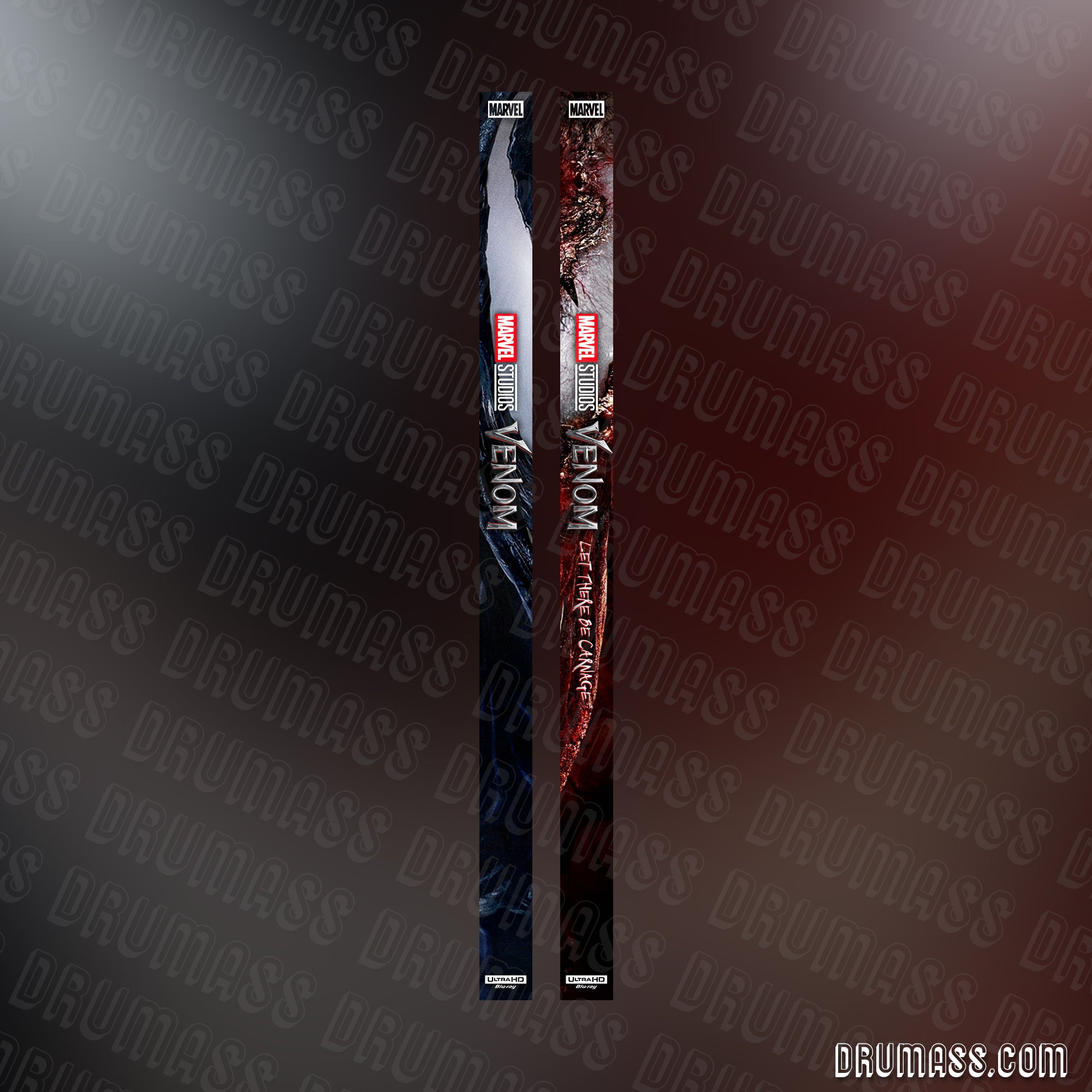[2 pack] Venom - Spine Magnets to match MCU Steelbooks